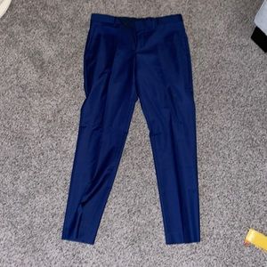 Slim Fit Express Navy Suit Pants